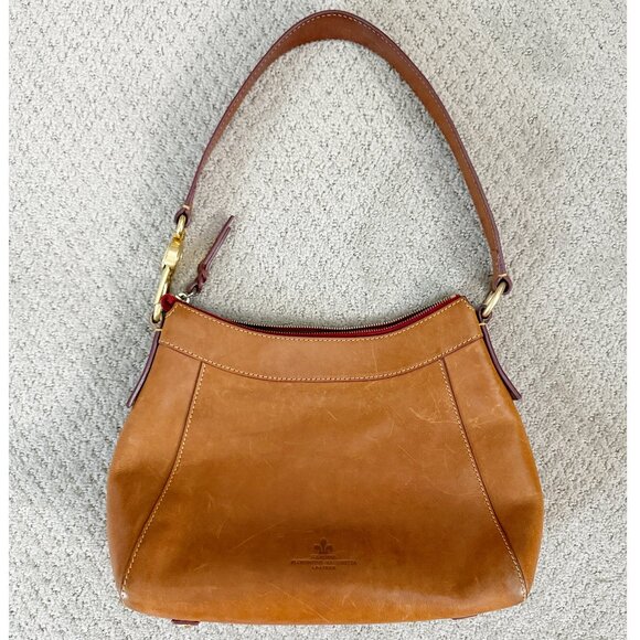 Dooney and Bourke florentine Cassidy Large Brown Hobo Bag - Picture 2 of 16